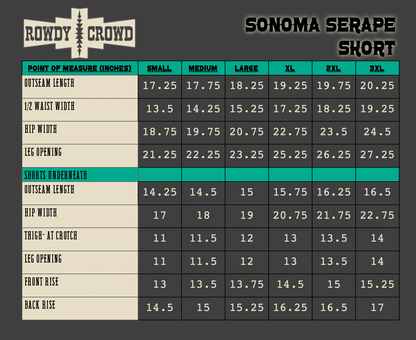 Sonoma Serape Skort